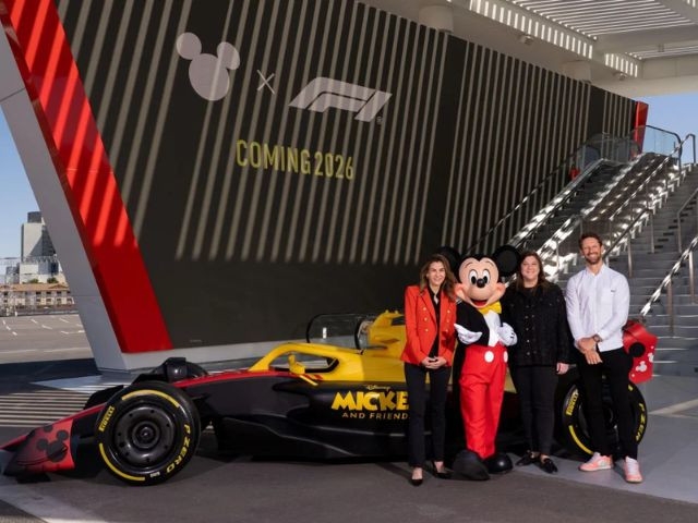 F1 teams up with Disney for global Mickey Mouse collaboration launching in 2026