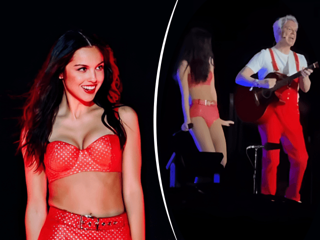 Olivia Rodrigo brings out David Byrne for live 'Burning Down the House' duet at Governors Ball
