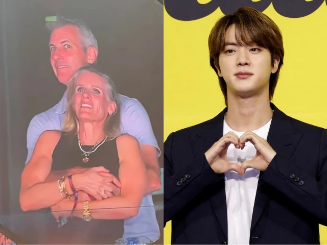 BTS Jin parodies Astronomer CEO's Coldplay concert scandal during Anaheim show segment