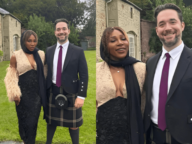 Alexis Ohanian wears kilt at Scottish wedding as Serena Williams calls him a 'stud' in sweet tribute