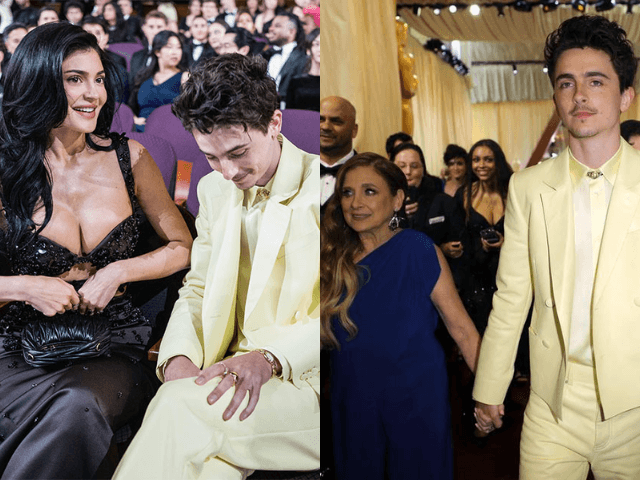 Kylie Jenner steps away from Timothée Chalamet's side as Oscars moment unfolds