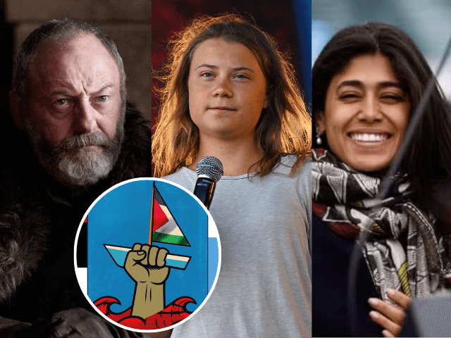 'Games of Thrones' Liam Cunningham and Greta Thunberg set sail aboard 'Madleen' to protest Gaza blockade