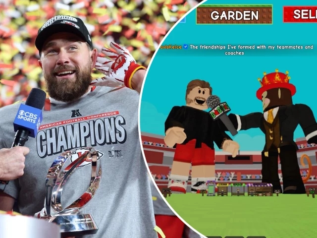 Travis Kelce surprises Roblox fans with 'Grow a Garden' appearance and exclusive in-game event