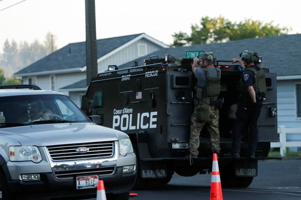 Two firefighters shot dead in Idaho ambush, gunman found dead after standoff