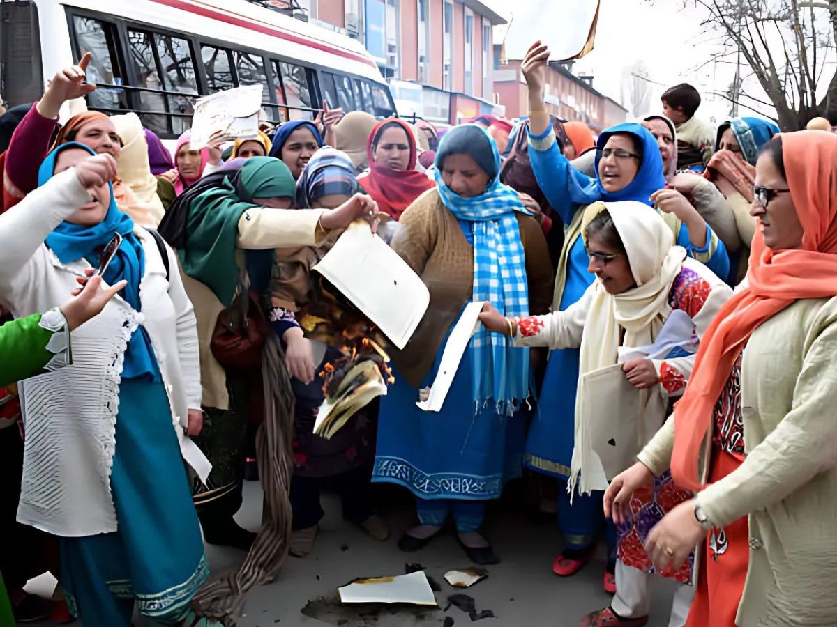 Unpaid backbone of Kashmir: The silent struggles of Anganwadi workers