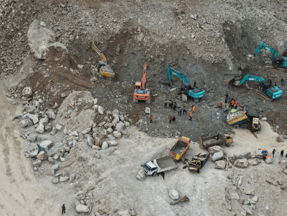 Collapse of Indonesia quarry kills 19, six still missing as rescue efforts continue