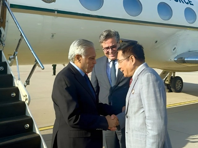 DPM Ishaq Dar reaches Beijing amid regional tensions