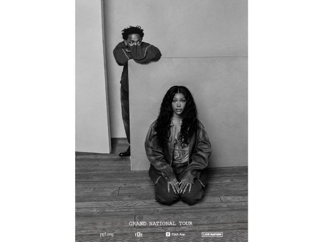 Kendrick Lamar makes surprise appearance at SZA's Not Beauty pop-up event