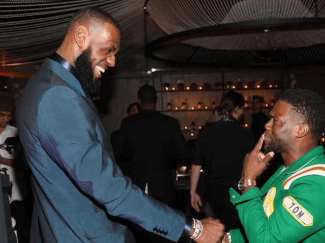LeBron James reacts to Kevin Hart's locker room impersonation at All-Star Weekend