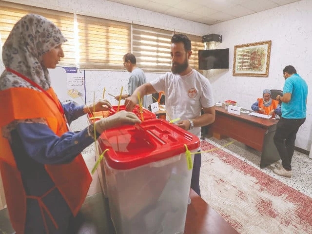 Libyans vote in local elections