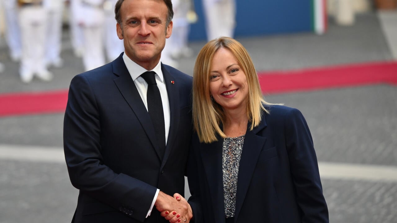 Rivals Meloni and Macron seek to mend fences