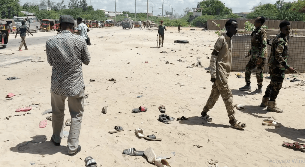 Suicide bombing at Mogadishu military base kills at least 10