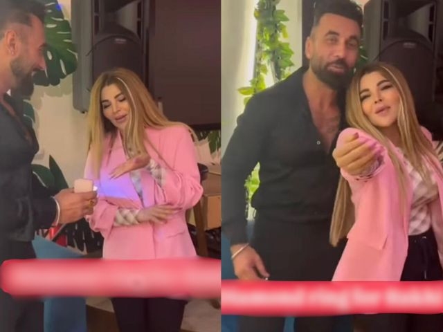 WATCH: Dodhi Khan presents ring to Rakhi Sawant