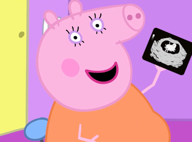 Mummy Pig's pregnancy has the internet in shambles