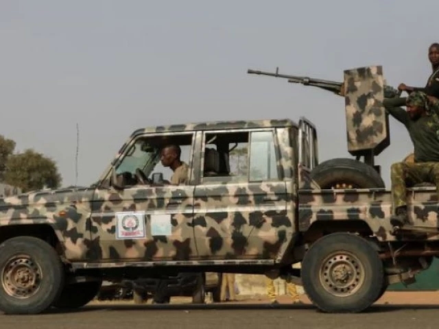 Nigerian forces kill over 100 gang members in weekend raid