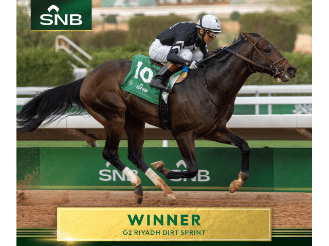 Straight No Chaser wins $2 million Riyadh Dirt Sprint