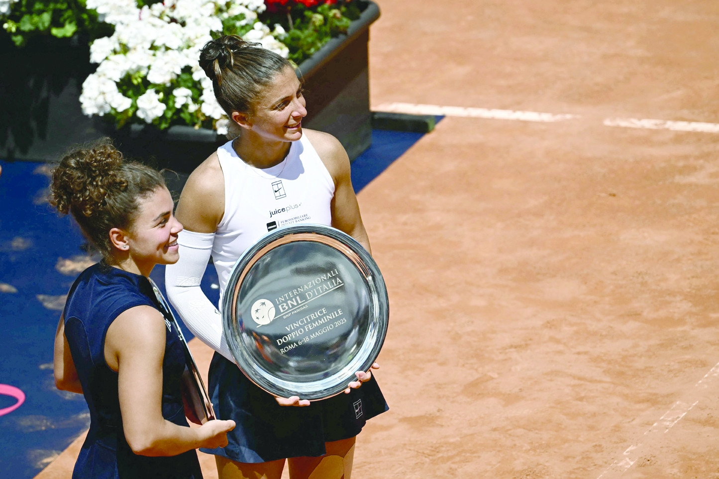Paolini wins brace of Italian Open titles