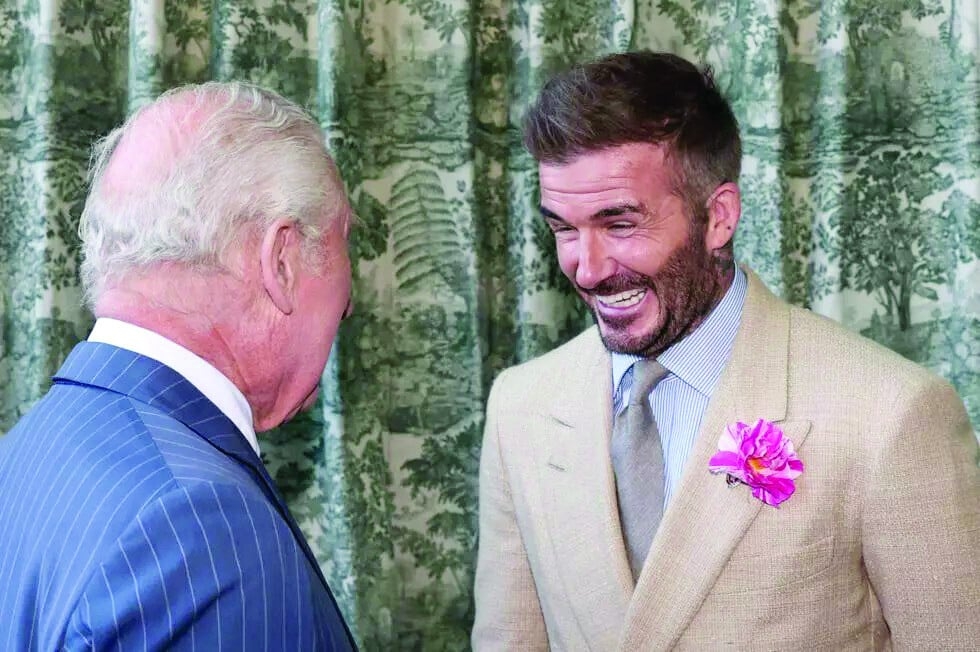 Sir David Beckham achieves ultimate goal