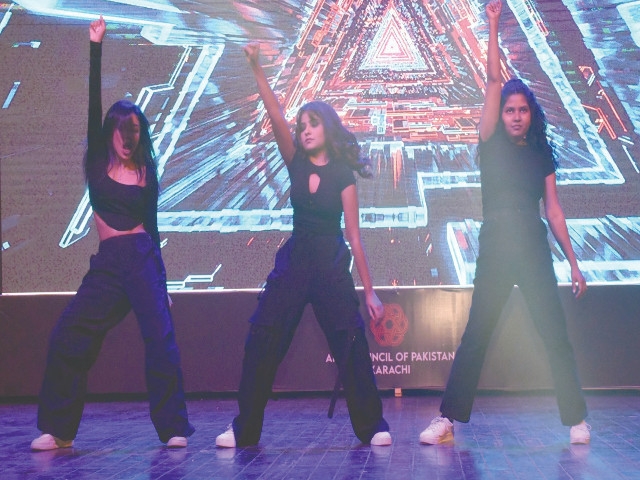 Performers set stage ablaze