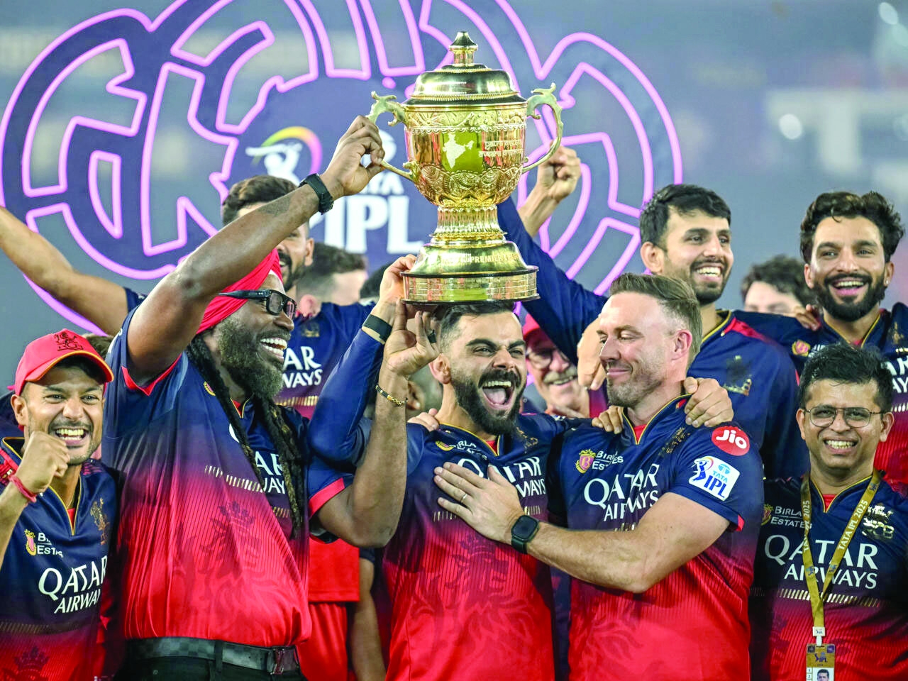 Kohli dedicates IPL title to fans