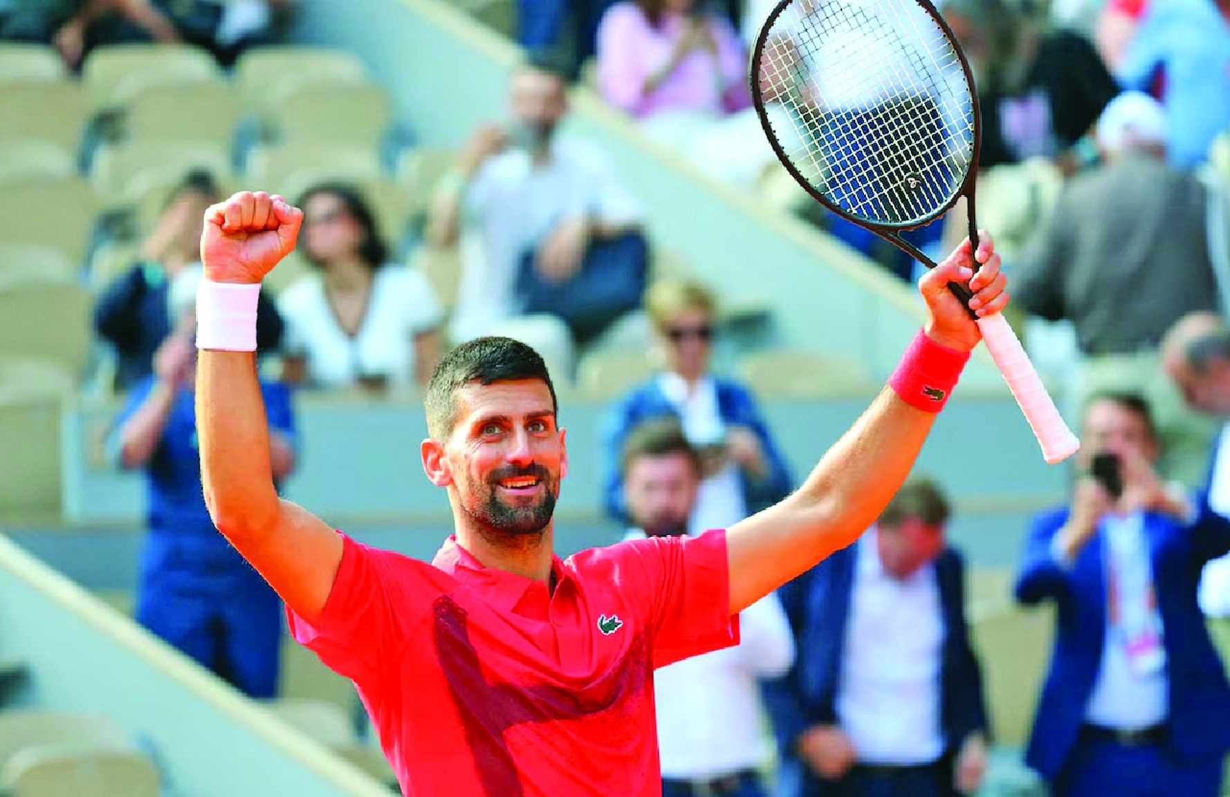Djokovic beats Norrie to join French Open century club