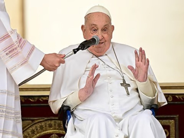 Recovering pope delights crowd in Vatican