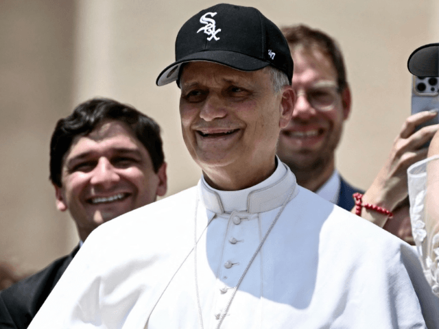 Pope Leo XIV wears White Sox hat at Vatican in viral moment