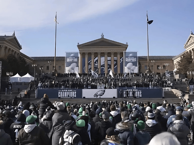 Watch: Post Eagles victory parade as 2 women shot during Super Bowl celebration