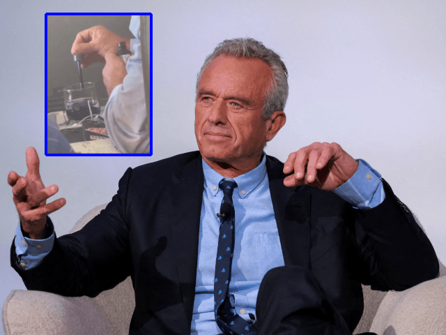 RFK Jr. sparks curiosity after adding Methylene Blue to his water during flight