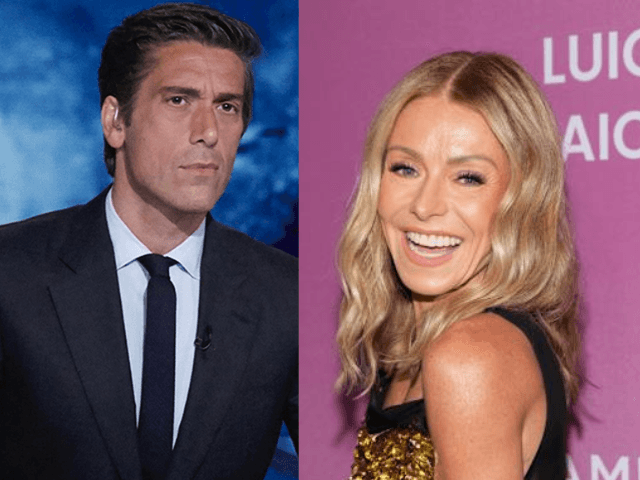 Kelly Ripa jokes about taking ‘indecent photos' in front of David Muir's ABC portrait