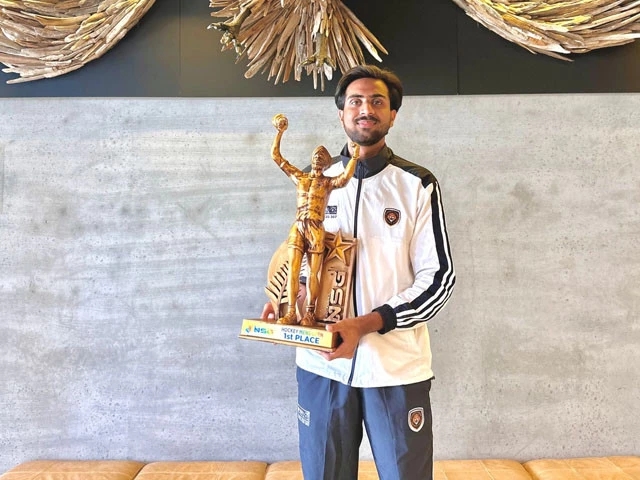 The rising journey of Sheraz Malik, hockey talent from Karachi making waves abroad