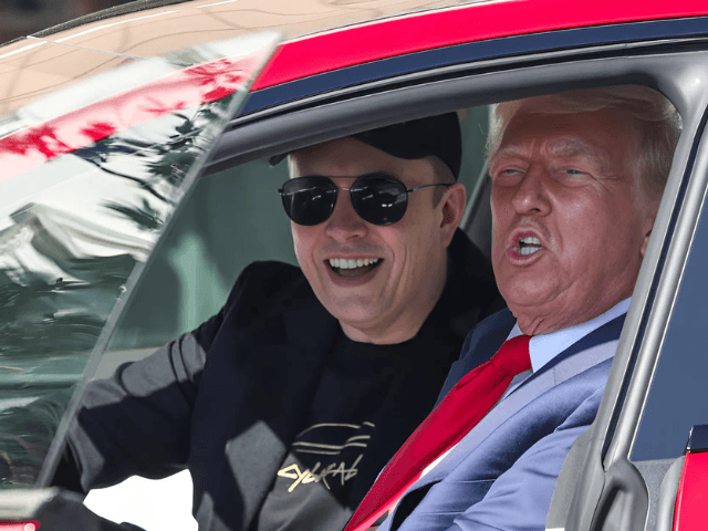 Trump Compares Elon Musk to 'Isaac Neutron' While Supporting Tesla Purchase