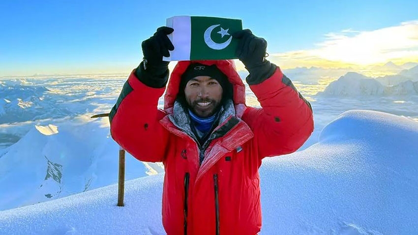 Mountaineer Sirbaz achieves unique feat