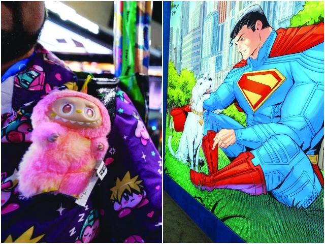 Superheroes, Labubus steal spotlight