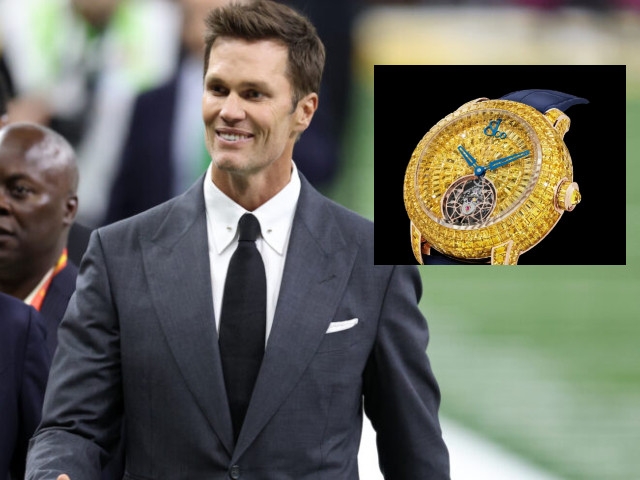 Tom Brady's $740K gold watch steals the show at Super Bowl 2025