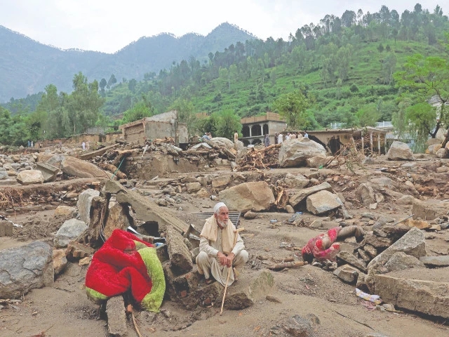 Buner flood victims fear to return home