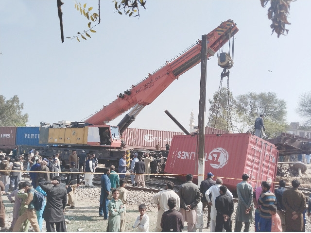 Railway traffic disrupted as freight train derails