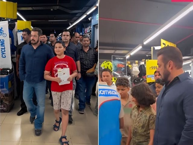 WATCH: Salman Khan's gesture of buying cycles for kids goes viral