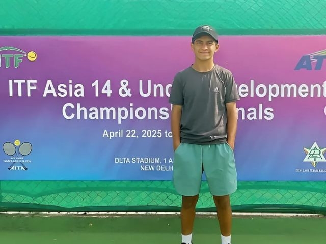 Shayan represents Pak at ITF Asia 14