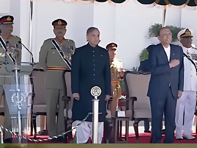 Pakistan Day military parade held in Islamabad