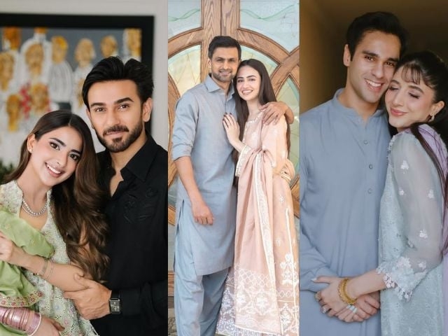 Pakistani celebrity couples share Eid ul Azha moments