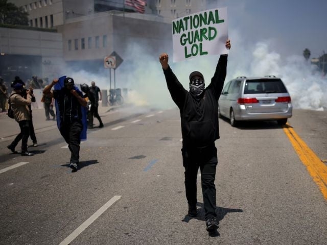 Clashes escalate in Los Angeles after Trump sends in National Guard