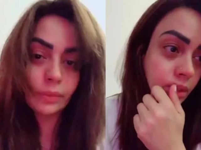 Sadia Imam shares and deletes emotional video, fans express concern