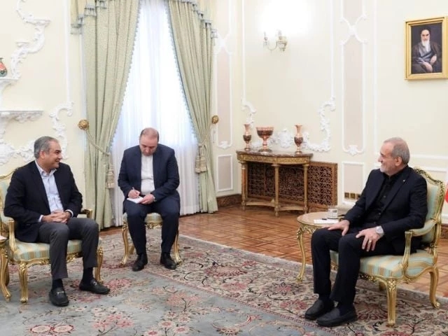 Mohsin Naqvi meets Iranian president, vows stronger cooperation