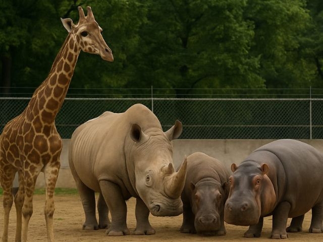Import of Giraffes, Rhinos, Hippos for Lahore zoo delayed over quarantine issues