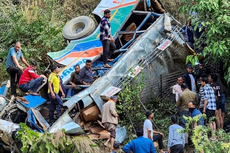 Bus accident in India's Uttarakhand kills 36, leaves six injured