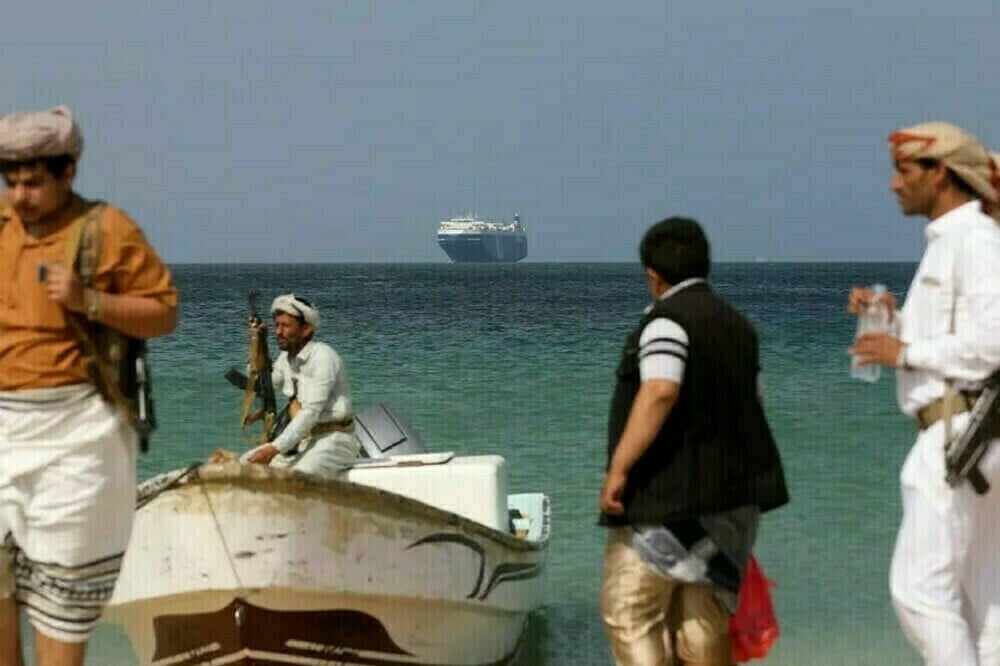 Ship attacked in Red Sea near Yemen, likely by Houthis, say officials