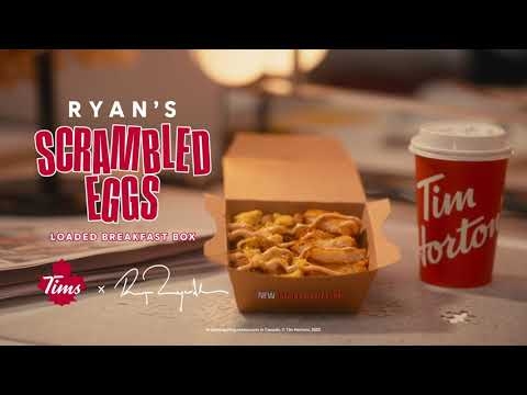 Tim Hortons partners with Ryan Reynolds to launch exciting new breakfast menu innovation in Canada and the U.S. Français