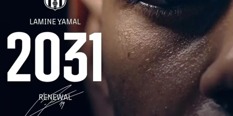 رسمياً.. الجوهرة لامين يامال برشلوني حتى عام 2031