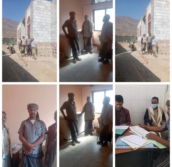 مشرف التحصين بمديرية المضاربة ينفذ نزول النشاط الاشرافي إلى المرافق الصحية في الحيمة والرويس